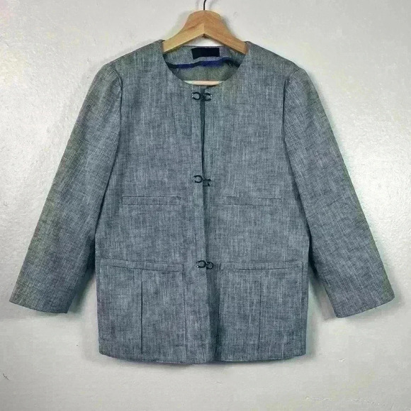 Piazza Sempione Jackets & Blazers - Piazza Sempione Size Italy 42 (US Small) Blue Women's Blazer